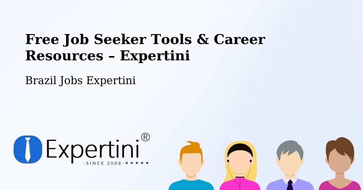 Free Job Seeker Tools & Career Resources – Marília - Marília, Brazil Jobs Expertini